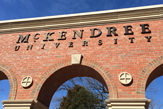 Photo of McKendree's Entryway Monument