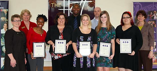 Photo of First-Generation Scholarship Recipients 2012