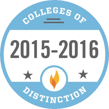 Photo of Colleges of Distinction 2015-2016 Badge