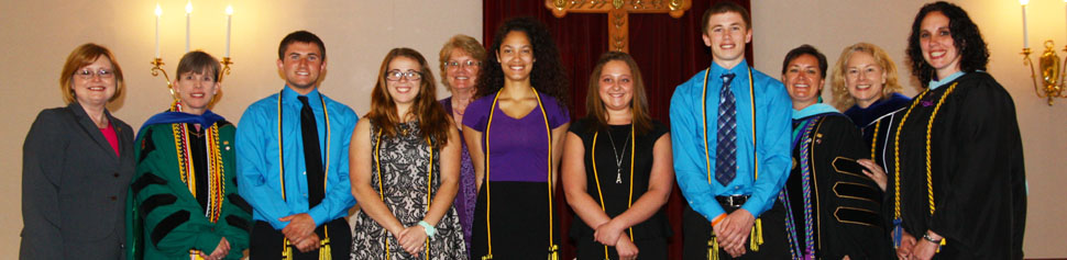 Group Photo of Phi Eta Sigma Inductees